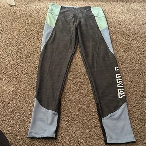 PINK Victoria Secret Size L Ankle Mesh Cage Leggings